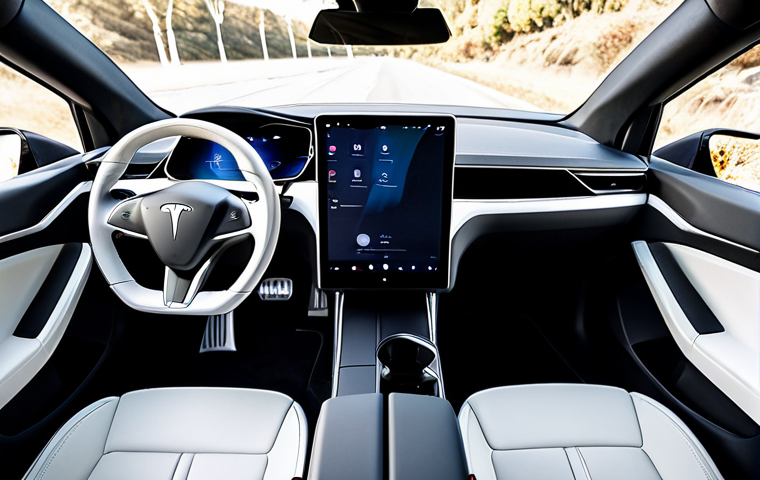 테슬라 모델 Y의 최신 디자인 리뷰 - Model Y Exterior**

"A sleek Tesla Model Y in a modern urban environment, showcasing its aerodynamic...